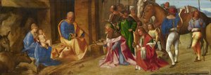 Aanbidding der Wijzen, ca. 1490